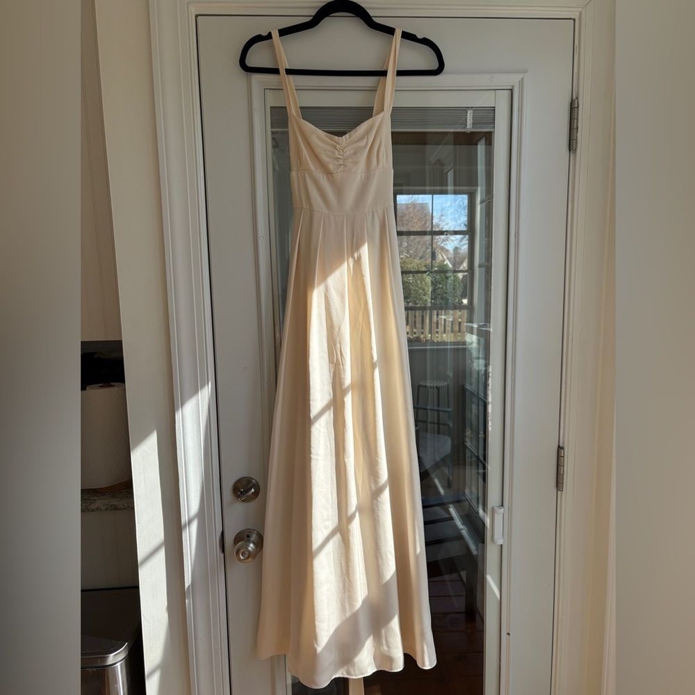 Worn once! J Crew Silk Gown